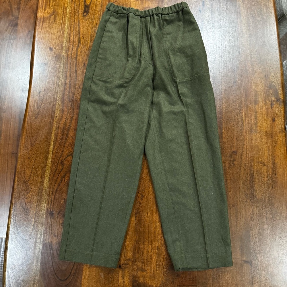 TELA‎ Regular Wool Trousers Made In Italy Size Medium (44)